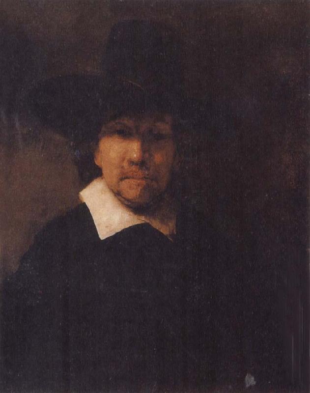 REMBRANDT Harmenszoon van Rijn Portrait of Jeremias de Decker oil painting image